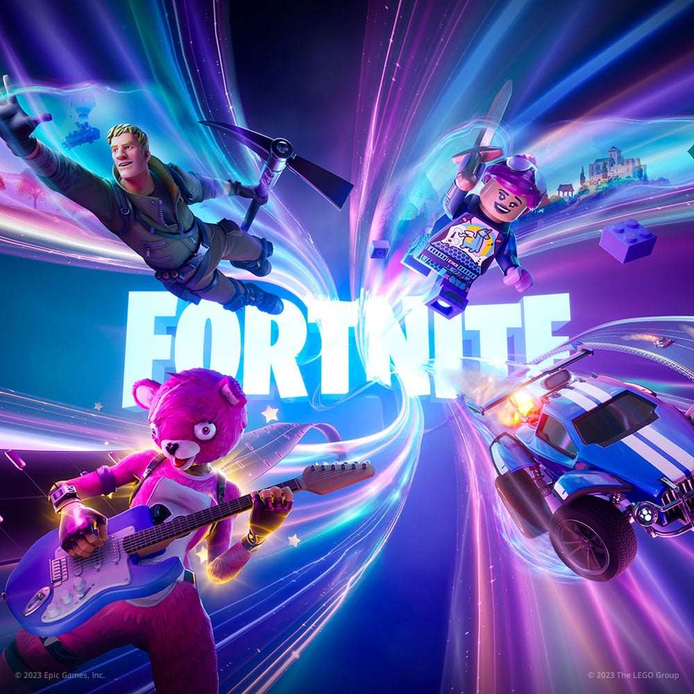 Fortnite gameplay screenshot sourced from IGN